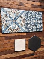 Restpartij Wand- en Vloertegels - Diverse Soorten, Ophalen, Keramiek, Nieuw, 20 tot 40 cm