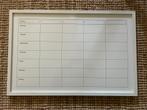 Magnetisch Whiteboard Weekplanner 60x40cm, Ophalen, Zo goed als nieuw, Magneetbord