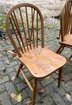 2 Houten Stoelen - Per Stuk of Als Paar, Ophalen, Gebruikt, Twee, Bruin