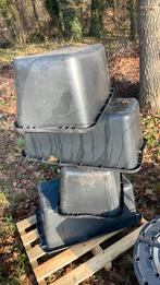 4 plantenbakken 40 60 30 cm diep, Tuin en Terras, Bloembakken en Plantenbakken, Ophalen, Kunststof, Minder dan 30 cm, Zo goed als nieuw