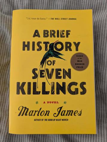 Marlon James - A Brief History of Seven Killings beschikbaar voor biedingen