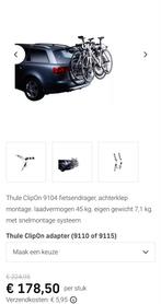 Thule ClipOn 9104 Fietsendrager - Achterklep, Ophalen of Verzenden, 2 fietsen, Gebruikt, Achterklepdrager
