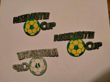 Residentie cup Den Haag voetbal vintage logo patch embleem beschikbaar voor biedingen