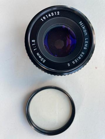 Nikon lens 50 mm 1:1.8