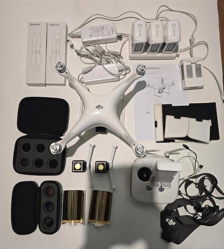 DJI Phantom 4 Pro, Audio, Tv en Foto, Drones, Zo goed als nieuw, Drone met camera, Ophalen