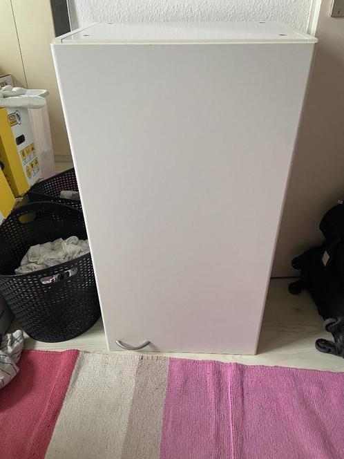 2 witte hangkasten (kinderkleding), Huis en Inrichting, Kasten | Wandmeubels, Gebruikt, Minder dan 100 cm, Minder dan 150 cm, 25 tot 50 cm