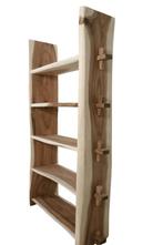 houten rek / boekenkast maat + /- 125x40x200, Met plank(en), 100 tot 150 cm, 200 cm of meer, Nieuw