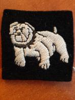 Engels mouwembleem Bulldog HQ Eastern Command, Ophalen of Verzenden, Landmacht, Engeland, Embleem of Badge