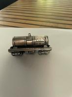 Miniatuur metalen treinwagon, Antiek en Kunst, Ophalen of Verzenden