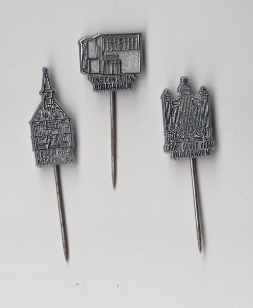 Bodegraven Gereformeerde Kerk speldjes, Verzamelen, Speldjes, Pins en Buttons, Gebruikt, Speldje of Pin, Overige onderwerpen, Ophalen of Verzenden