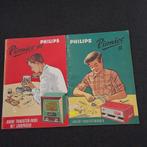 Philips Pionier II & III - vintage instructie boekjes, Verzamelen, Ophalen of Verzenden