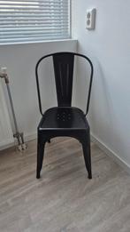 Zwarte Tolix stoel, Ophalen, Zwart, Zo goed als nieuw, Metaal