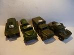 4X : ARMY DINKY TOYS >>>>PRIJS:  10.=  per stuk, Hobby en Vrije tijd, Modelauto's | 1:43, Ophalen of Verzenden, Gebruikt, Bus of Vrachtwagen