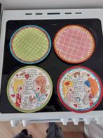 4 Blond Amsterdam Even Bijkletsen Ontbijtbordjes, Ophalen, Zo goed als nieuw, Bord