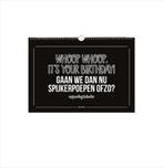A4 verjaardagskalender met grappige quotes, Verzenden, Nieuw, Beezonder, Info@bee-zonder.com