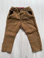 Zara bruine corduroy pantalon ribstof broek bruin 80 86, Broekje, Jongetje of Meisje, Ophalen of Verzenden, Zo goed als nieuw