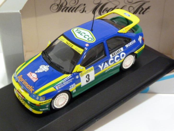 Minichamps Ford Escort Cosworth Rally Monte Carlo 430968203, Hobby en Vrije tijd, Modelauto's | 1:43, Nieuw, Auto, MiniChamps