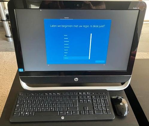HP Pavilion 23 All-in-One, Computers en Software, Desktop Pc's, Gebruikt, 2 tot 3 Ghz, HDD, Met monitor, Ophalen