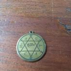 Bronzen talisman Joods, Antiek en Kunst, Antiek | Koper en Brons, Ophalen of Verzenden