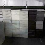 Diverse soorten metalen stalen ladekasten met 2 of 3 lades, Ophalen of Verzenden, Nieuw, Minder dan 50 cm, Minder dan 100 cm