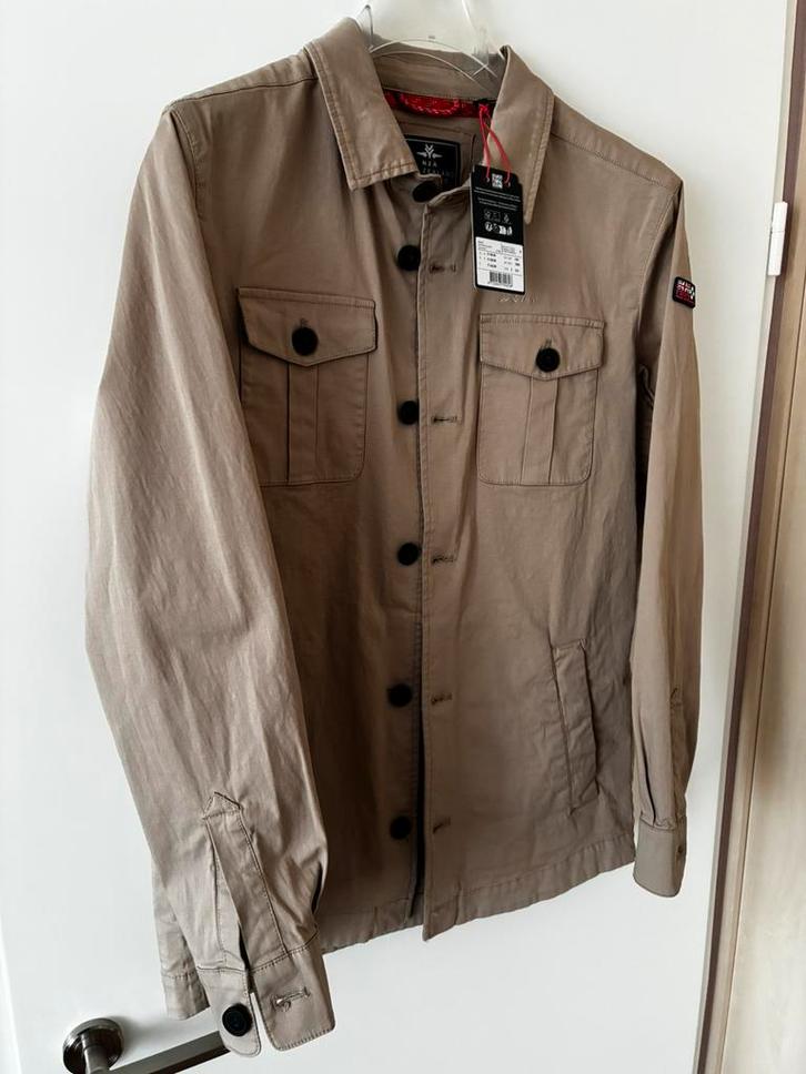 NZA New Zealand Auckland jas Beige Maat M nieuw twv €129,99, Kleding | Heren, Jassen | Zomer, Zo goed als nieuw, Maat 48/50 (M)