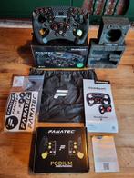 Fanatec ClubSport Formula + Advanced Paddle Module + QR2, Ophalen of Verzenden, Zo goed als nieuw