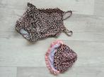 Badpak + bijpassende pet, Kinderen en Baby's, Kinderkleding | Kinder-zwemkleding, Gebruikt, Meisje, Badpak, Ophalen of Verzenden