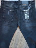 UNIPLAY Italian denim jeans W36 L32, W36 - W38 (confectie 52/54), Zwart, UNIPLAY, Nieuw