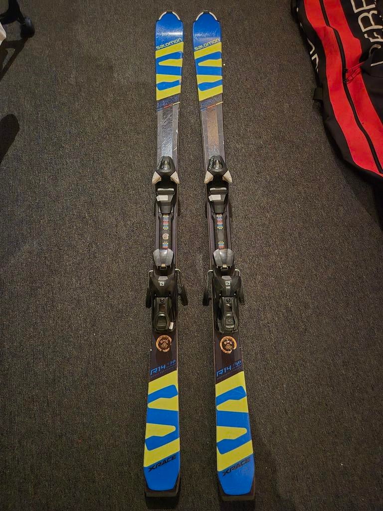 Salomon X-Race JR Kinderski's - 150cm, Sport en Fitness, Skiën en Langlaufen, Ophalen, 140 tot 160 cm, Gebruikt, Salomon