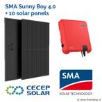 Online Veiling: SMA Sunny Boy 4.0 met 10 zonnepanelen, Doe-het-zelf en Verbouw, Zonnepanelen en Toebehoren, Nieuw