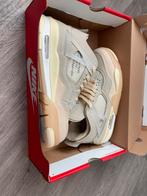 Air Jordan 4 Retro Off-White Sail mt42, Kleding | Dames, Schoenen, Beige, Nieuw, Ophalen of Verzenden, Sneakers of Gympen