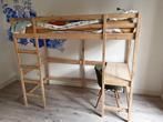 Hoogslaper met bureau, Huis en Inrichting, Slaapkamer | Stapelbedden en Hoogslapers, Ophalen, Eenpersoons, Zo goed als nieuw, 200 cm
