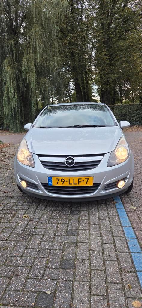 Opel Corsa 1.4 16V 3D 2010 Grijs, Auto's, Opel, Particulier, Corsa, Benzine, B, Hatchback, Handgeschakeld, Origineel Nederlands