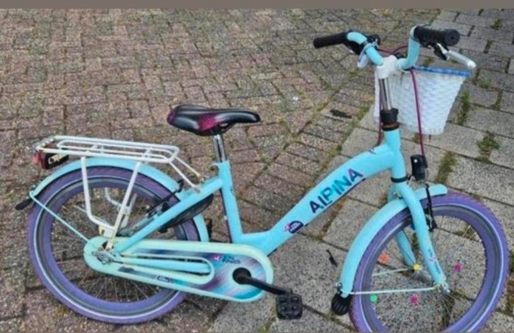 Mooie Alpina kinderfiets 20 inch, Fietsen en Brommers, Fietsen | Meisjes, Ophalen, Gebruikt, 20 inch