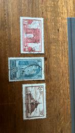 Yvert 258 - 259 - 260 Monuments et sites, Ophalen of Verzenden, Gestempeld