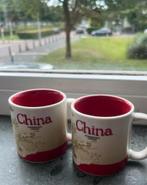 Starbucks China espressokopjes - Set van 2, Huis en Inrichting, Keuken | Servies, Keramiek, Ophalen of Verzenden, Zo goed als nieuw
