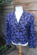 Jasje zwart/ paars ART mt L OPRUIMING Vaste prijs, Paars, Maat 42/44 (L), Ophalen of Verzenden, Zo goed als nieuw