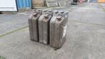 3x Stale jerrycan 20 liter, Ophalen of Verzenden