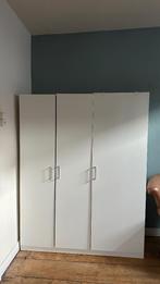 kledingkast Ikea wit Kleppstad, Huis en Inrichting, Ophalen, 100 tot 150 cm, Zo goed als nieuw, 150 tot 200 cm
