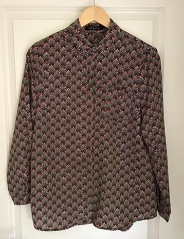 IT HIPPIE blouse in retro print maat L beschikbaar voor biedingen