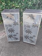 Ikea kastjes met glazen deurtje, Ophalen, Met plank(en), Minder dan 50 cm, Gebruikt
