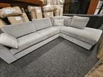 Hoekbank - Lichtgrijs, 125 cm of meer, 125 cm of meer, Zo goed als nieuw, Info@homefriesland.nl