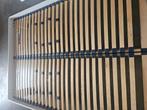 Zgan auping auronde 1000   140x200  incl lattenbodems, Wit, Tweepersoons, Zo goed als nieuw, 200 cm
