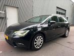 Seat Leon 1.6 TDI 81KW ST 2014 Zwart, Auto's, Seat, Voorwielaandrijving, 4 cilinders, Leon, Zwart