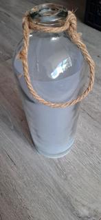 Glazen pot met verlichting, Ophalen of Verzenden, Gebruikt
