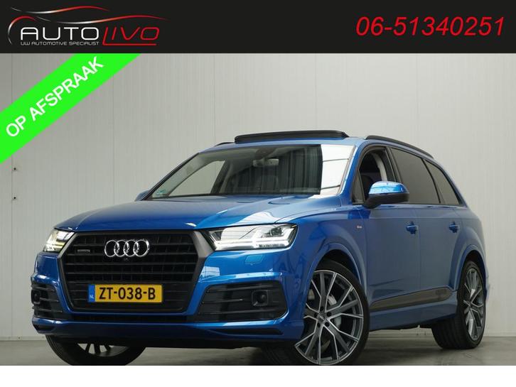 Audi Q7 3.0 TFSI quattro Pro Line + 7p UNIEK! FULL OPTIONS!, Auto's, Audi, Te koop, Q7, 360° camera, 4x4, ABS, Achteruitrijcamera