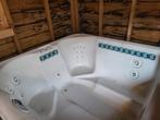 jacuzzi 4 persoons vast/met deksel, Tuin en Terras, Bubbelbaden en Hottubs, Ophalen, Gebruikt, Afdekzeil, Vast