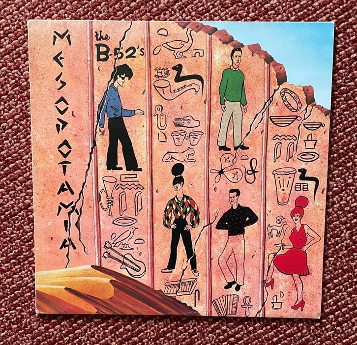 The B-52's – Mesopotamia, Cd's en Dvd's, Vinyl | Pop, Gebruikt, 1980 tot 2000, 12 inch, Ophalen of Verzenden