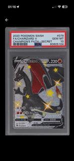 Charizard 079 V FA PSA 10 - Champions Path, Ophalen of Verzenden, Zo goed als nieuw, Losse kaart