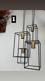 Volle Set Moderne Hanglampen (7X), Ophalen of Verzenden, Zo goed als nieuw, Metaal, Industrieël